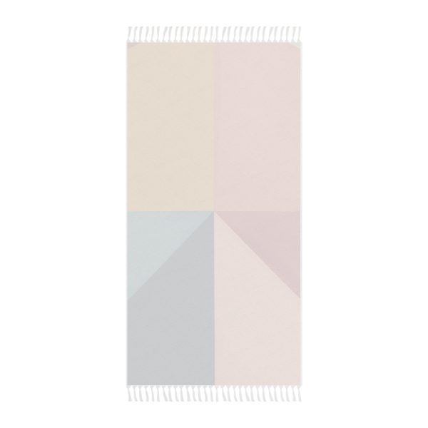 Soft Geometric Pyramid 02 - Boho Beach Cloth - Image 2