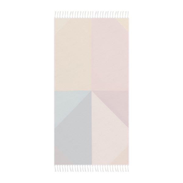 Soft Geometric Pyramid 03 - Boho Beach Cloth - Image 2