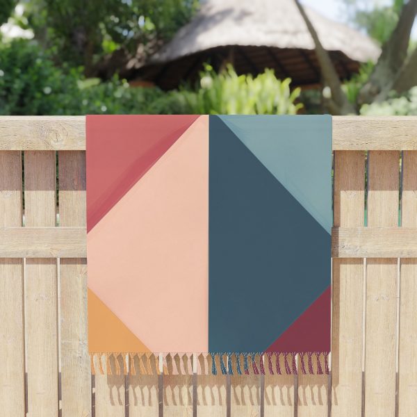 Soft Geometric Pyramid 03 - Boho Beach Cloth - Image 5