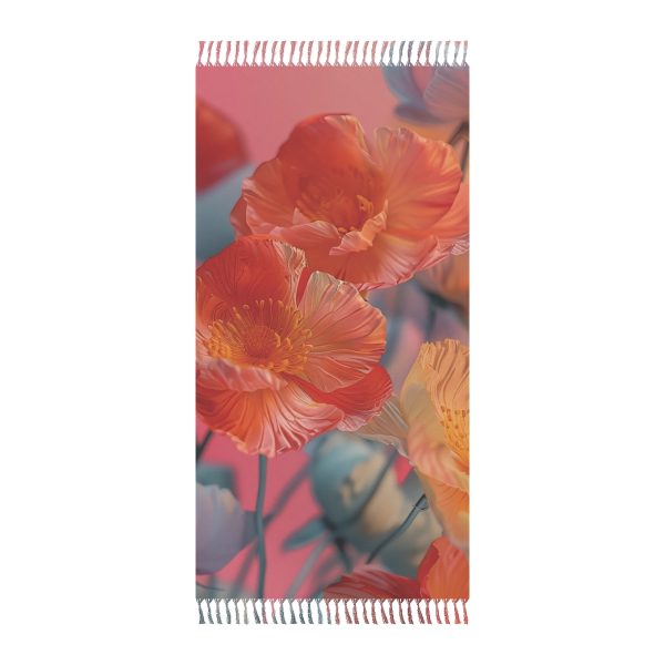 Bright Fantasy Floral 05 - Boho Beach Cloth