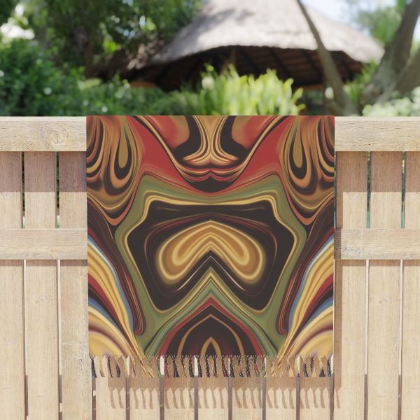 Lipnotic Kaleidoscope Background 02 - Boho Beach Cloth - Image 5