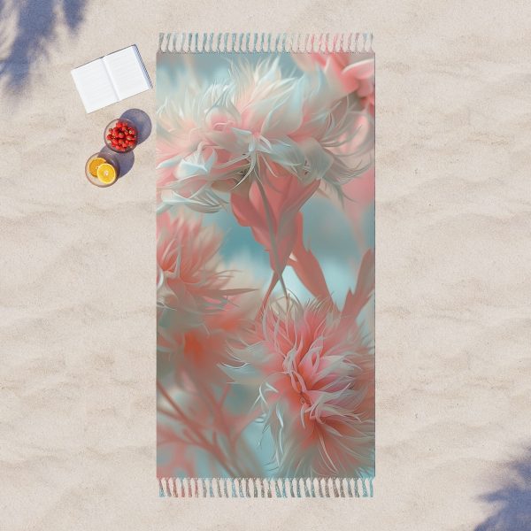 Floral Nebula 01 - Boho Beach Cloth - Image 3