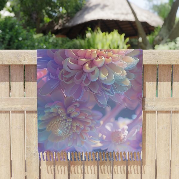 Floral Nebula 06 - Boho Beach Cloth - Image 5