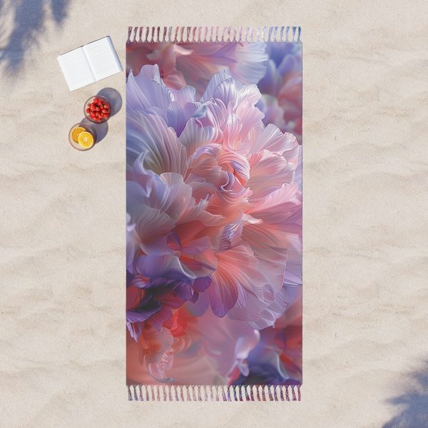 Floral Nebula 07 - Boho Beach Cloth - Image 3