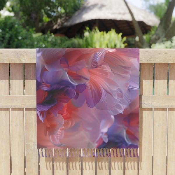 Floral Nebula 07 - Boho Beach Cloth - Image 5