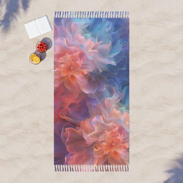 Floral Nebula 09 - Boho Beach Cloth - Image 3