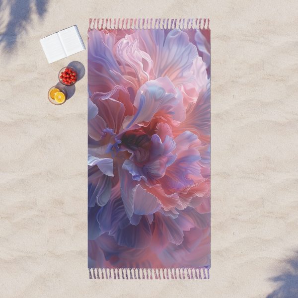 Floral Nebula 08 - Boho Beach Cloth - Image 3