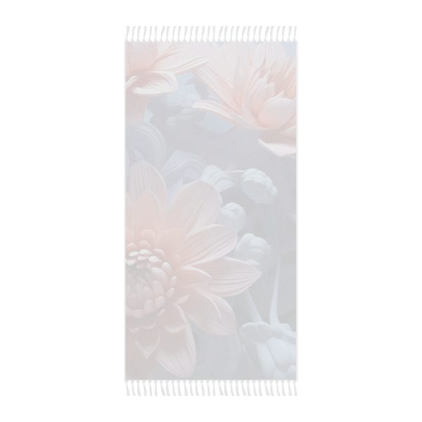 Foamy Floral Fusion 02 - Boho Beach Cloth - Image 2