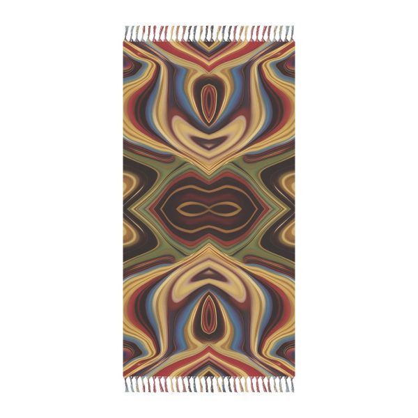 Lipnotic Kaleidoscope Background 04 - Boho Beach Cloth