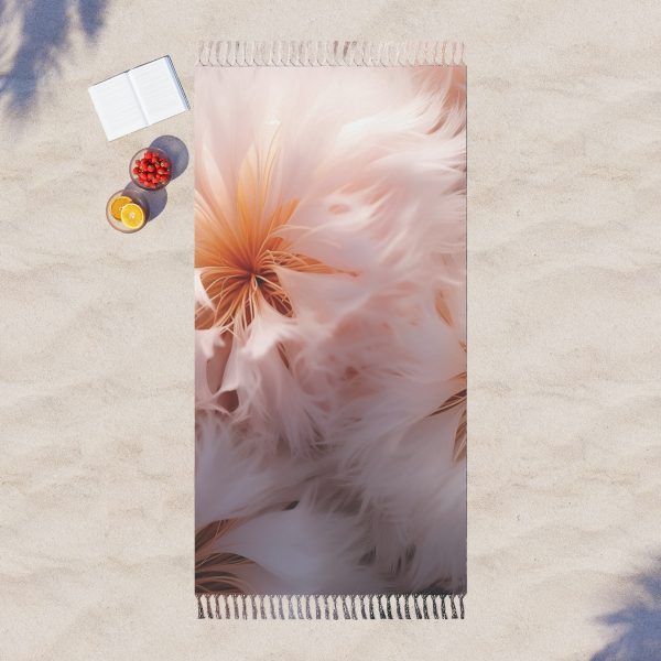 Soft Fantasy Feather Puffs - Boho Beach Cloth - Image 3