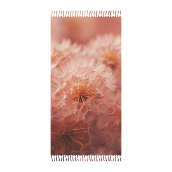 Lovely Fuzzy Fluff in Peach 02 - Boho Beach Cloth