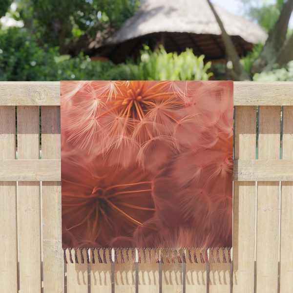 Lovely Fuzzy Fluff in Peach 02 - Boho Beach Cloth - Image 5