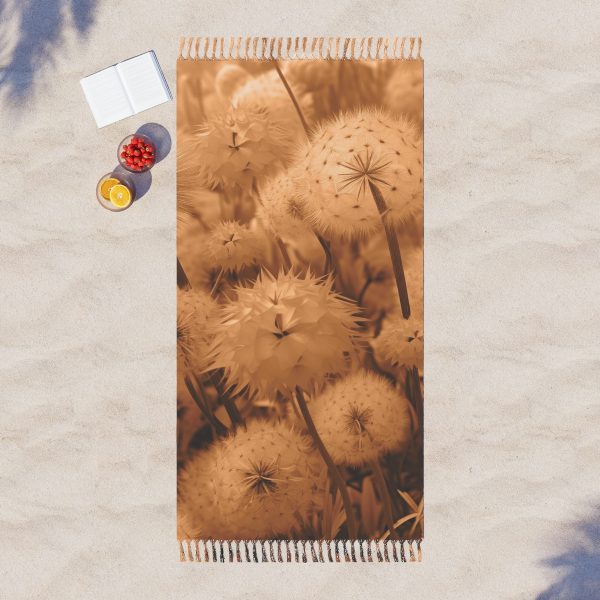 Dandelion Dream in Sunkissed Peach - Boho Beach Cloth - Image 3