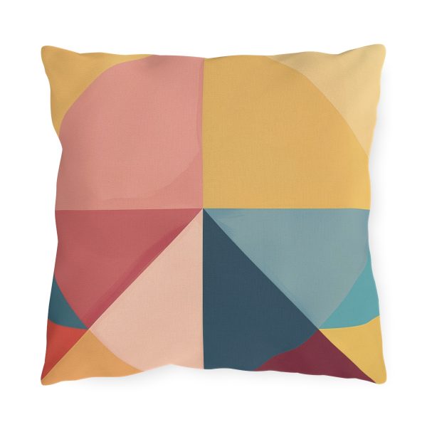 Soft Geometric Pyramid 03 - Outdoor Pillows - Image 5