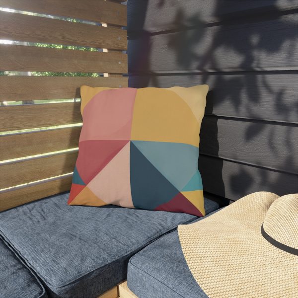 Soft Geometric Pyramid 03 - Outdoor Pillows - Image 7