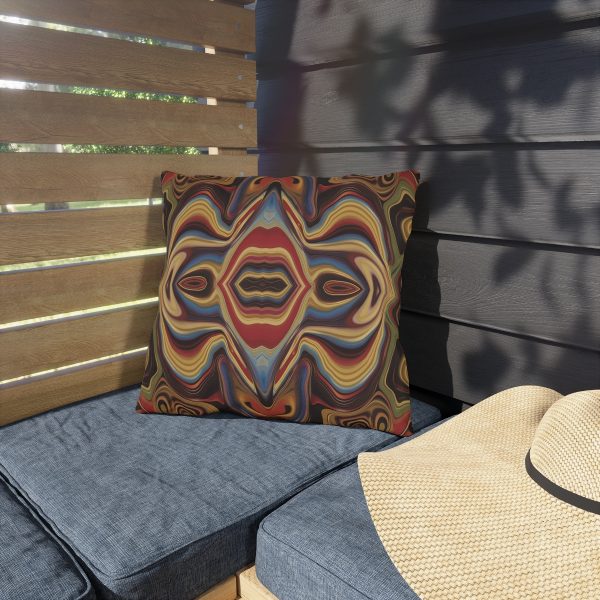 Lipnotic Kaleidoscope Background 03 - Outdoor Pillows - Image 7