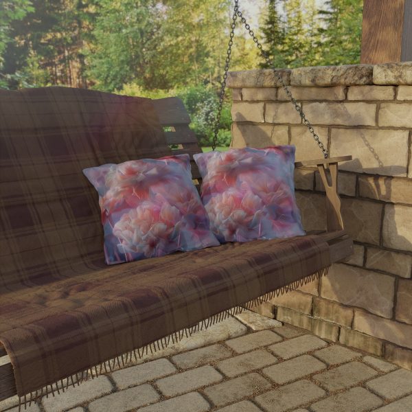 Floral Nebula 03 - Outdoor Pillows - Image 8