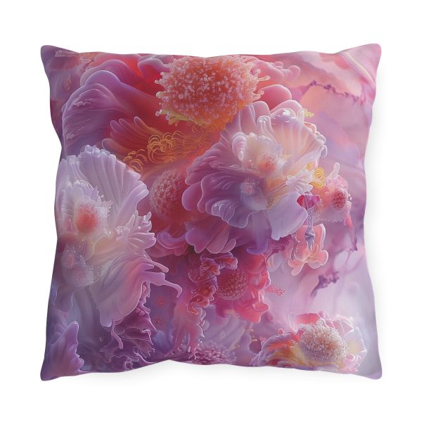 Floral Nebula 05 - Outdoor Pillows - Image 5