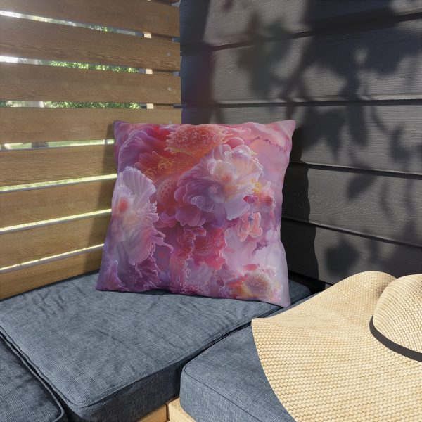 Floral Nebula 05 - Outdoor Pillows - Image 7