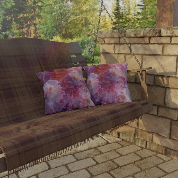 Floral Nebula 05 - Outdoor Pillows - Image 8