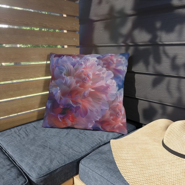 Floral Nebula 07 - Outdoor Pillows - Image 7