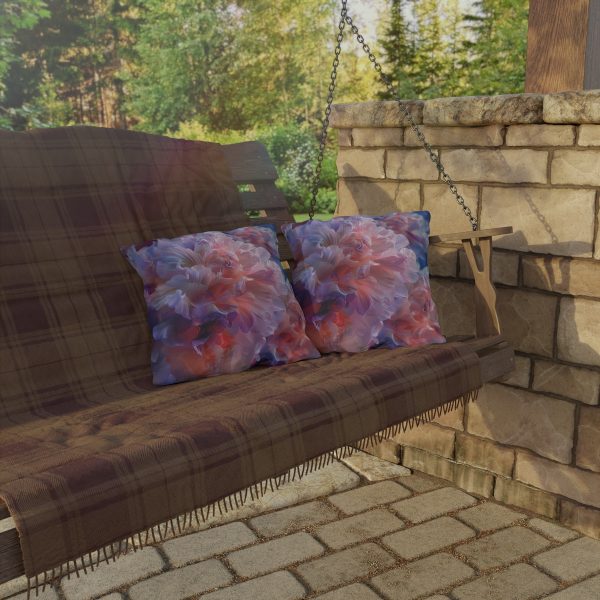 Floral Nebula 07 - Outdoor Pillows - Image 8