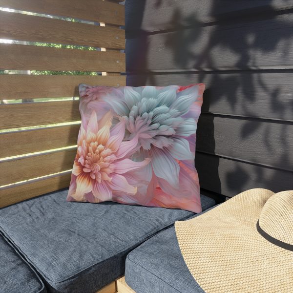 Pastel Fantasy Baroque Floral 03 - Outdoor Pillows - Image 7