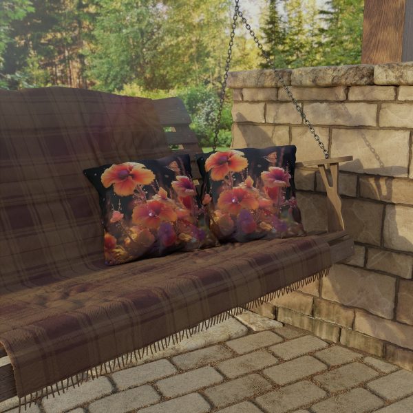 Bright Fantasy Floral 01 - Outdoor Pillows - Image 8