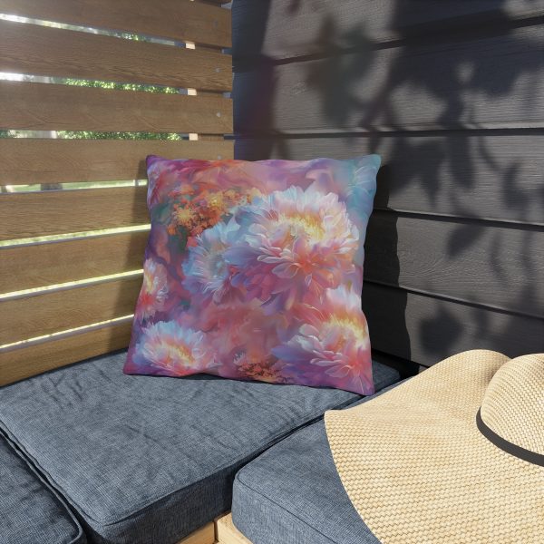 Floral Nebula 04 - Outdoor Pillows - Image 7