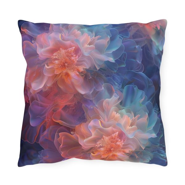 Floral Nebula 09 - Outdoor Pillows - Image 5