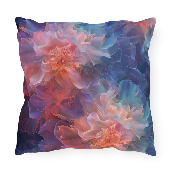 Floral Nebula 09 - Outdoor Pillows - Image 6