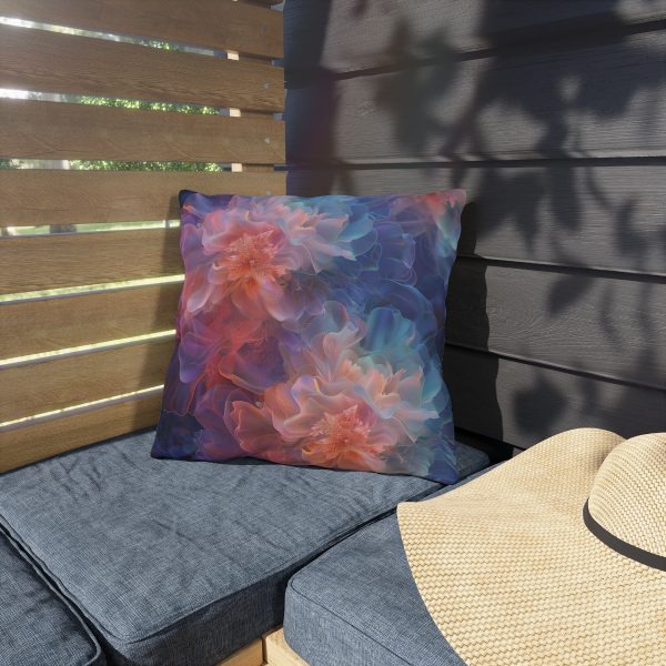 Floral Nebula 09 - Outdoor Pillows - Image 7