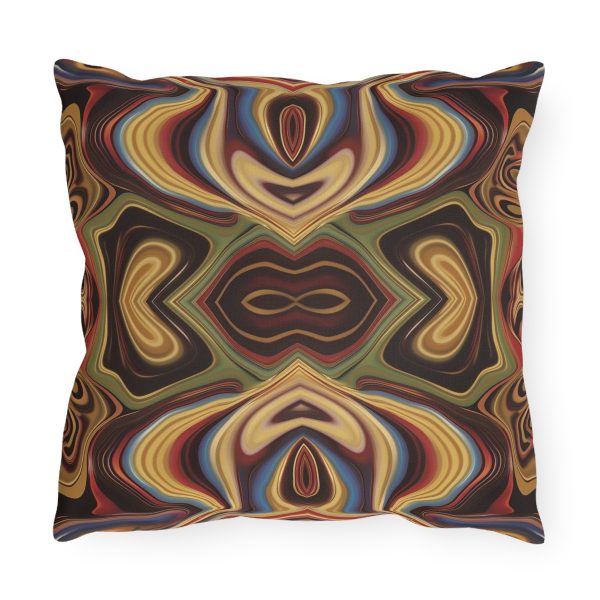 Lipnotic Kaleidoscope Background 04 - Outdoor Pillows - Image 6