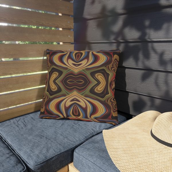 Lipnotic Kaleidoscope Background 04 - Outdoor Pillows - Image 7