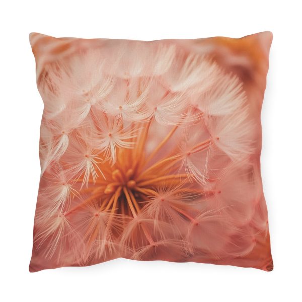 Lovely Fuzzy Fluff in Peach 01 - Outdoor Pillows - Image 5