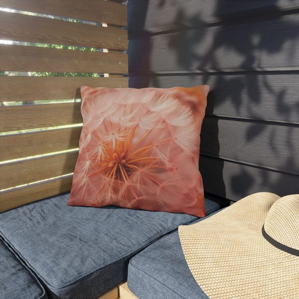 Lovely Fuzzy Fluff in Peach 01 - Outdoor Pillows - Image 7