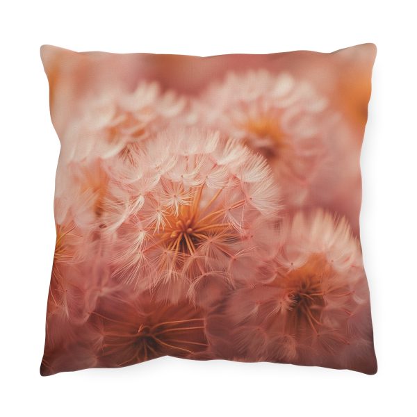 Lovely Fuzzy Fluff in Peach 02 - Outdoor Pillows - Image 5