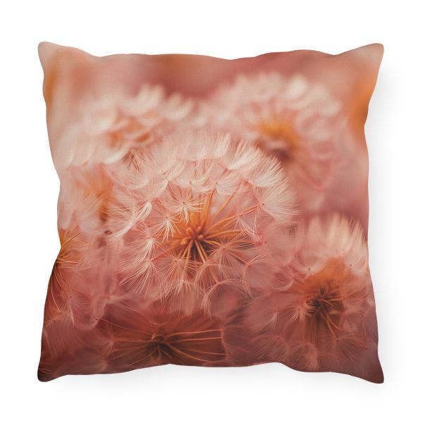 Lovely Fuzzy Fluff in Peach 02 - Outdoor Pillows - Image 6