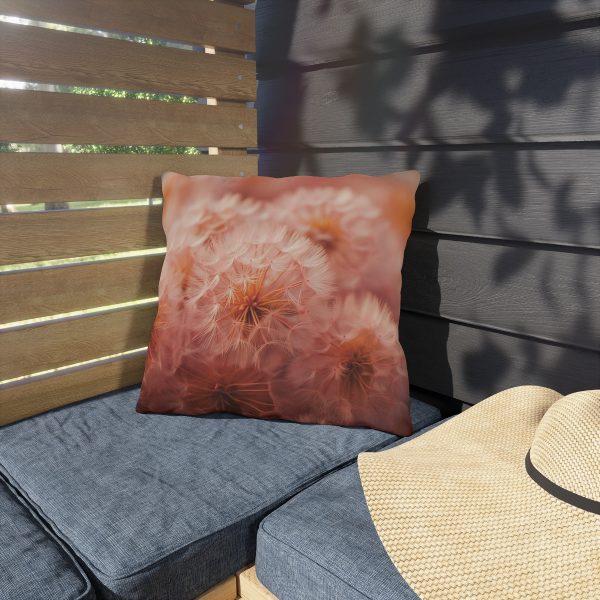 Lovely Fuzzy Fluff in Peach 02 - Outdoor Pillows - Image 7