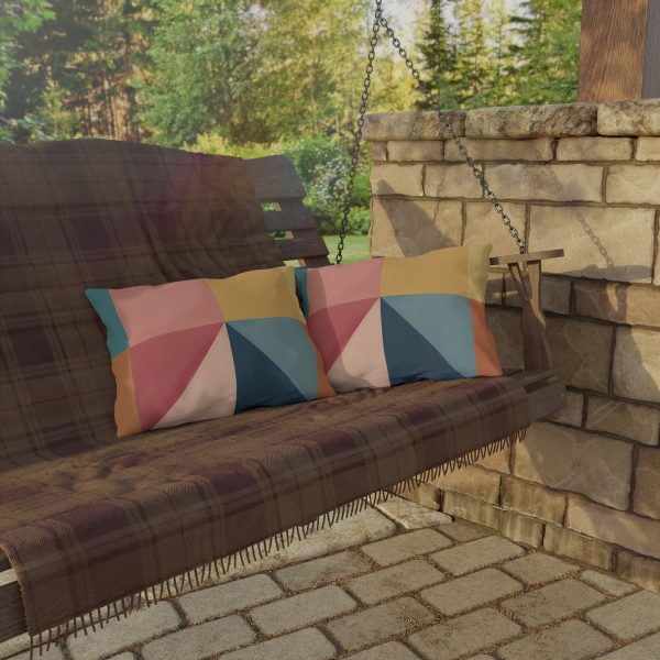 Soft Geometric Pyramid 01 - Outdoor Pillows - Image 12