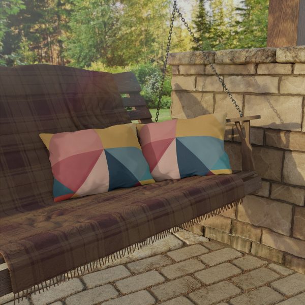 Soft Geometric Pyramid 03 - Outdoor Pillows - Image 12