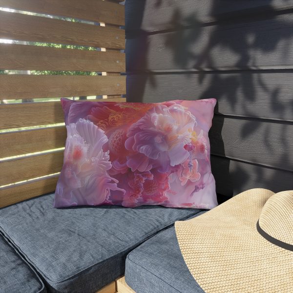 Floral Nebula 05 - Outdoor Pillows - Image 11