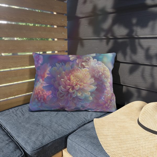 Floral Nebula 06 - Outdoor Pillows - Image 11