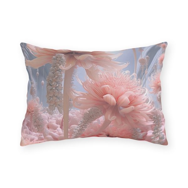 Foamy Floral Fusion 01 - Outdoor Pillows - Image 9