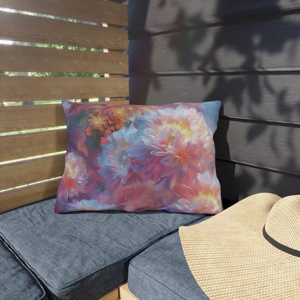 Floral Nebula 04 - Outdoor Pillows - Image 11