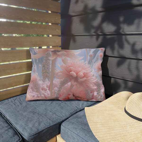 Foamy Floral Fusion 01 - Outdoor Pillows - Image 11