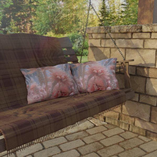 Foamy Floral Fusion 01 - Outdoor Pillows - Image 12