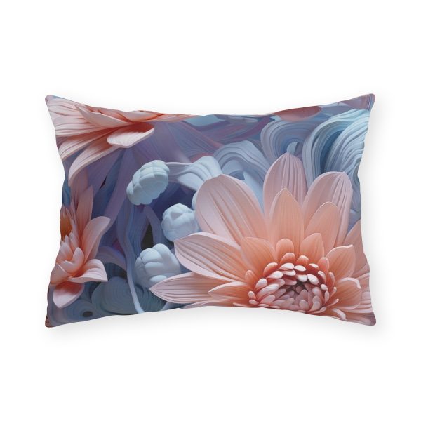 Foamy Floral Fusion 02 - Outdoor Pillows - Image 9