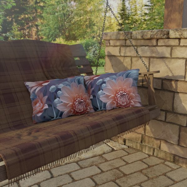 Foamy Floral Fusion 02 - Outdoor Pillows - Image 12