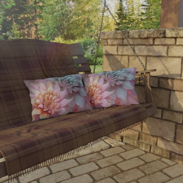 Pastel Fantasy Baroque Floral 03 - Outdoor Pillows - Image 12